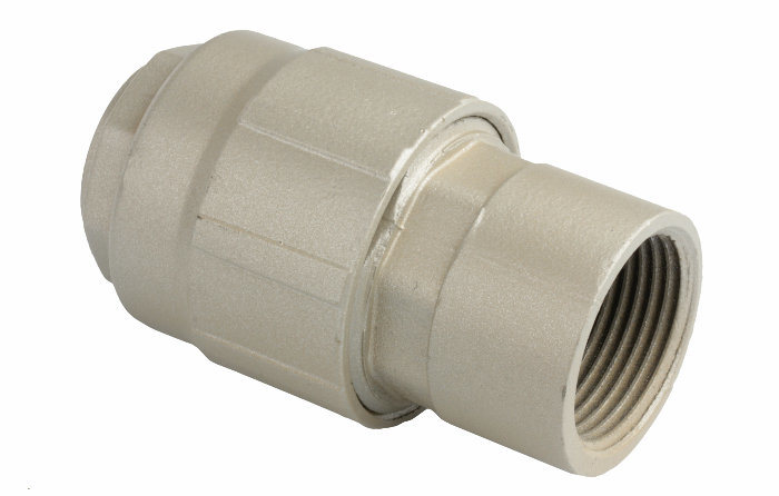 Female Straight Aluminium Connect Metal Tube Fitting