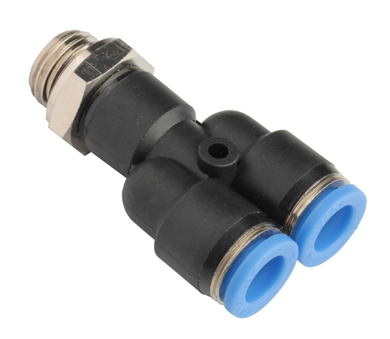 Xhnotion - Pneumatic Push in Male Y BSPP Thread Air Hose Fittings with 100% Tested