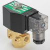 Brass High Pressure 90 Bar Solenoid Valve, AC220V, Normally Open Valve for Air Water Oil