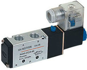 2 Ways 5 Positions Single Head Solenoid Valve with 1/8