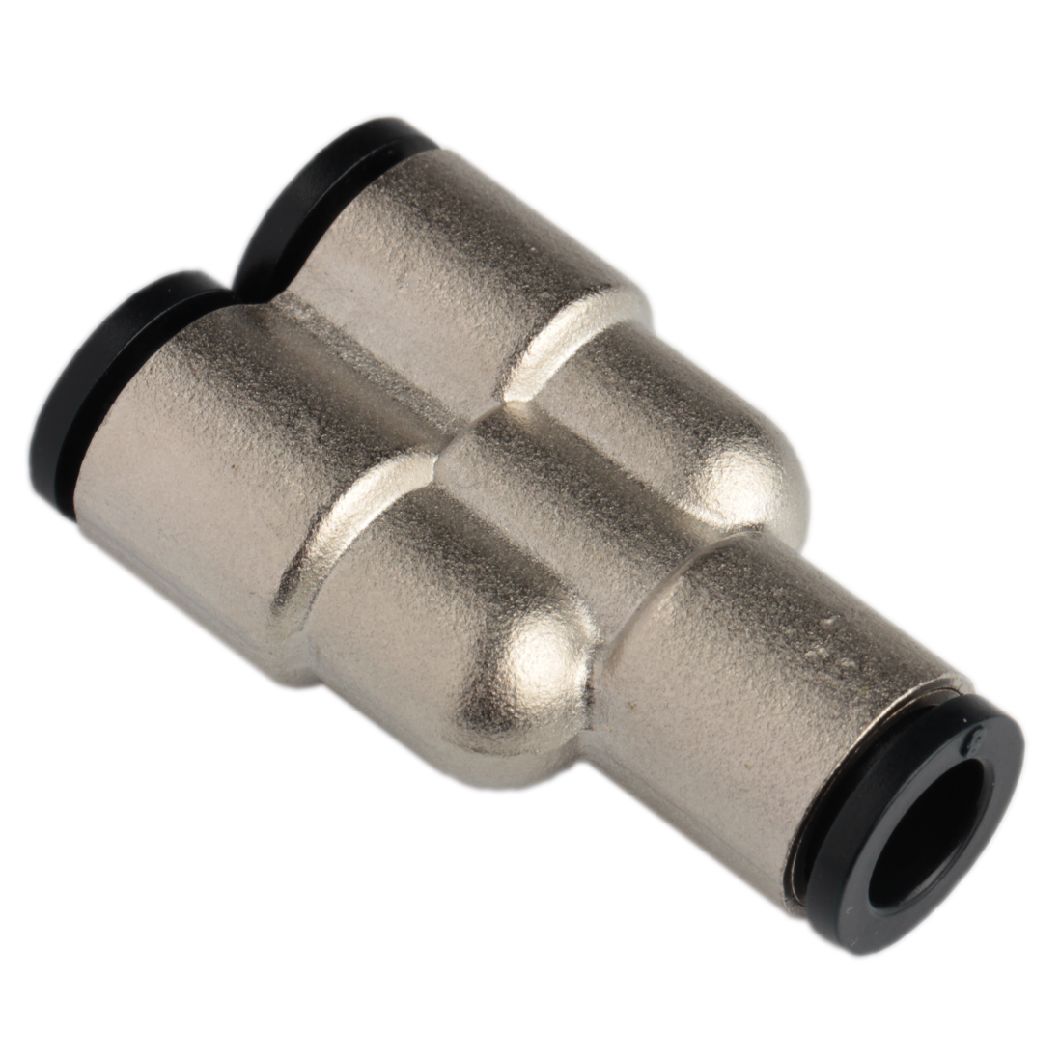 20 Bar Brass Push in Fitting Union Y BSPP Thread