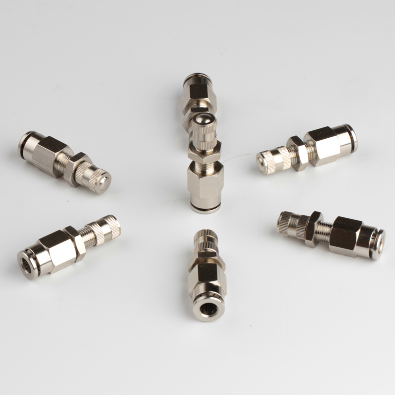 6mm Air Inflation Schrader Valve with Push to Connect