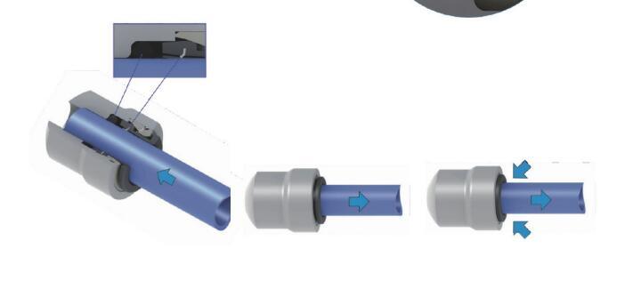 Pneumatic Cartridge Insert Plastic Hose