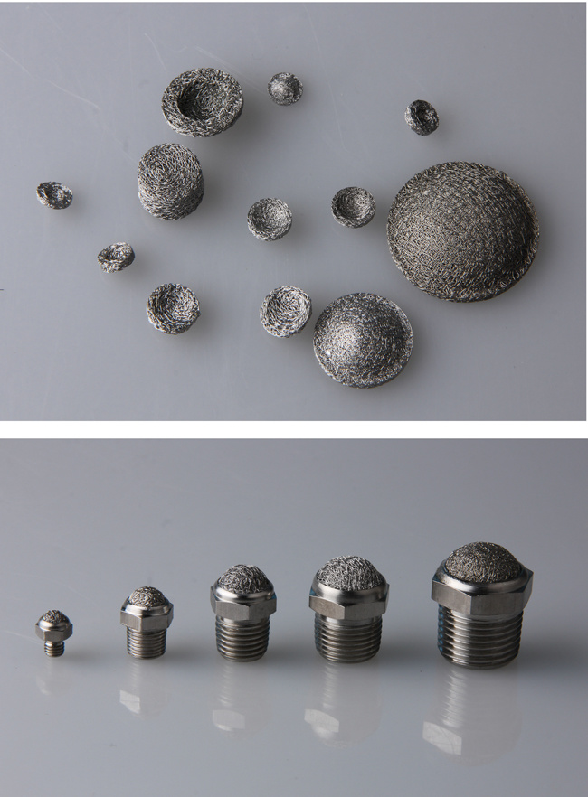 Xhnotion Brass Slot Silencer for Noise, Water, Dust