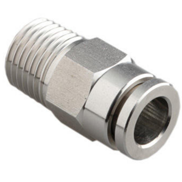 Non-Corrosive Pneumatic Fitting Stainless Steel Fitting Male Straight