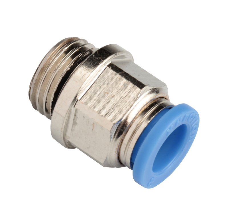 8mm  Pack of 4 Pneumatic Straight Union Push In To Connecter Air Fitting Tube
