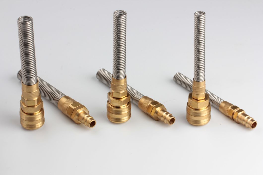 Xhnotion Europe Type 8X5 Brass Quick Coupling with Spring