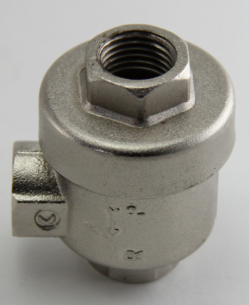 Xhnotion Pneumatic Directional Solenoid Valve G1/8'' Nickel Plated Brass Quick Exhaust Valve Qev-06