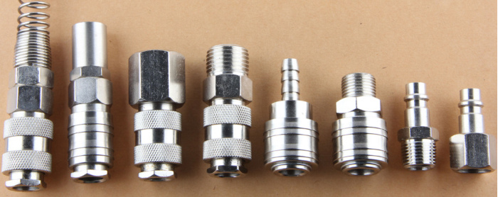 Euro Universal Nickel-Plated Male 3/8