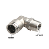 Rotary Elbow SS316L Stainless Steel Male Fitting with 1/2"NPT Thread