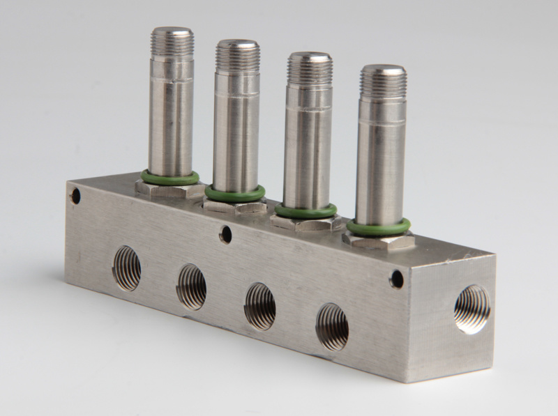 Manifold Solenoid Valve for Acid Fluid