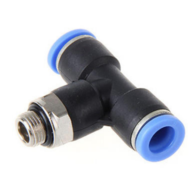 XHnotion Male Tee Branch Connector Push in Fitting for Air Hose