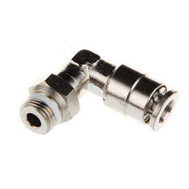 Metal Fitting Nickel-Plated Brass Male Elbow Fitting