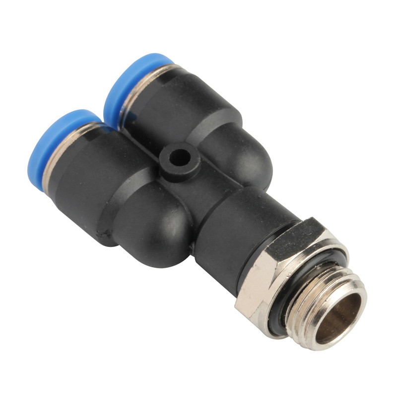 Xhnotion - Pneumatic Push in Male Y BSPP Thread Air Hose Fittings with 100% Tested