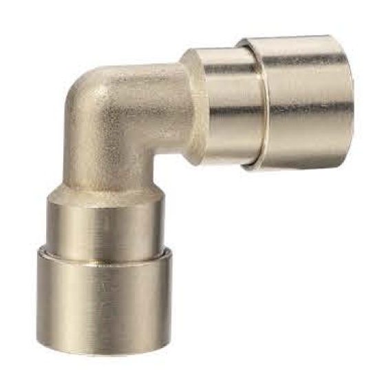 Anti-Spark Push in Fittings Flame Resistance Automotive Union Elbow