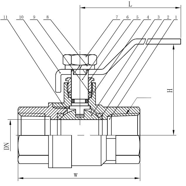Stainless Steel Full Port Valve