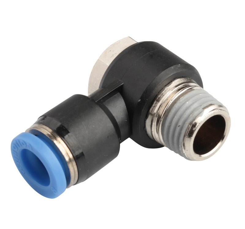 Xhnotion - Pneumatic Plastic Push in Male Banjo Air Hose Fitting with 100% Tested