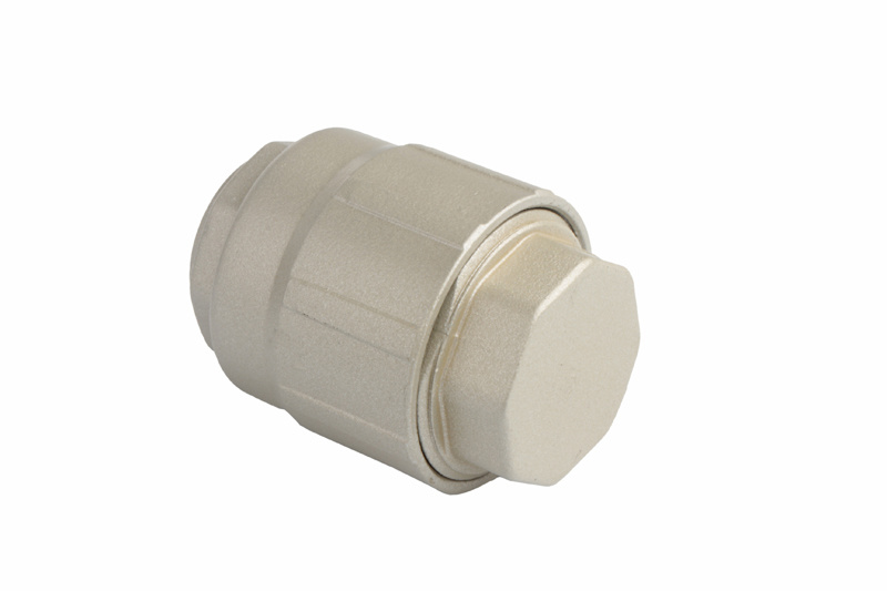 Aluminium Water Quick Connect Plug Fitting