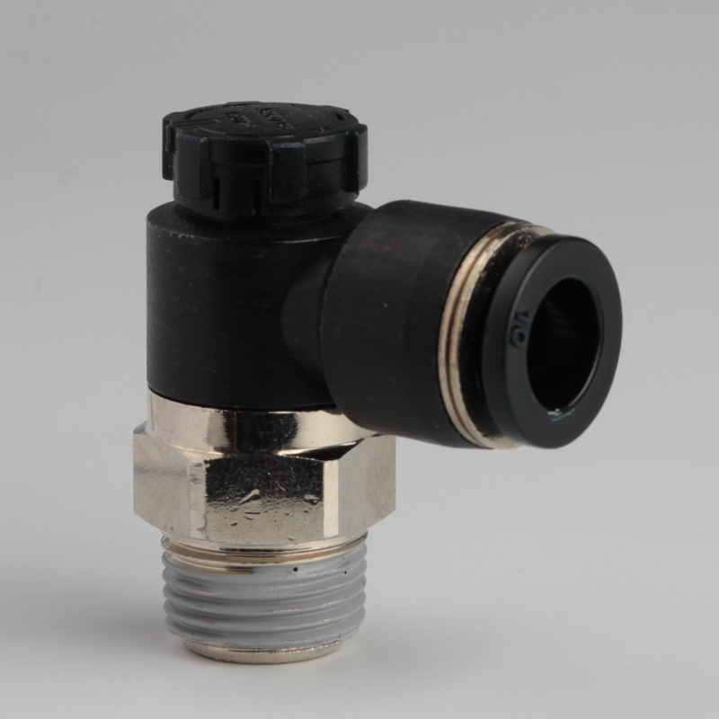 Xhnotion - Pneumatic Fittings Throttle Valve with Fixed Cap with 100% Tested