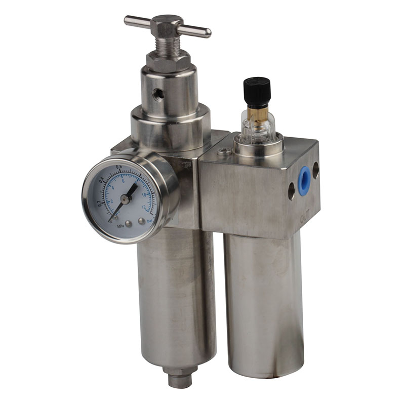 SS316 stainless steel air filter regulator treatment unit (24)