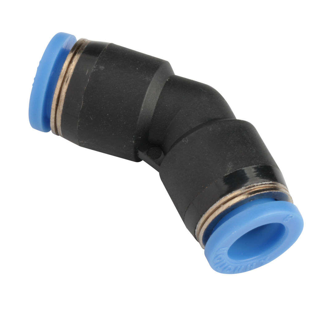 Xhnotion - Pneumatic Push in Union 45 Elbow Air Hose Fittings with 100% Tested