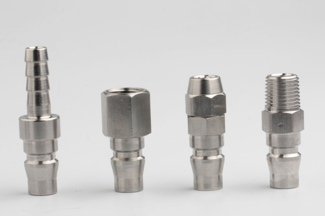 Sabo Xhnotion 1/4, 3/8, 1/2 Female Socket Stainless Steel SS304 Quick Coupling, Air Coupler, Compressor Pneumatic Coupling