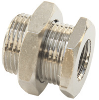 Nickel Plated Brass Connector - Xhnotion male thread