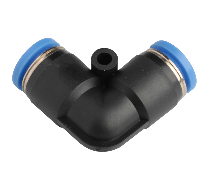 Xhnotion Pneumatic Push in Union 90 Elbow Air Hose Fitting with 100% Tested