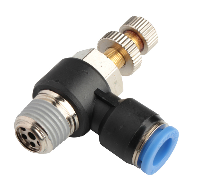 Throttle Body Throttle Valve Push-in Fitting for Air Actuator