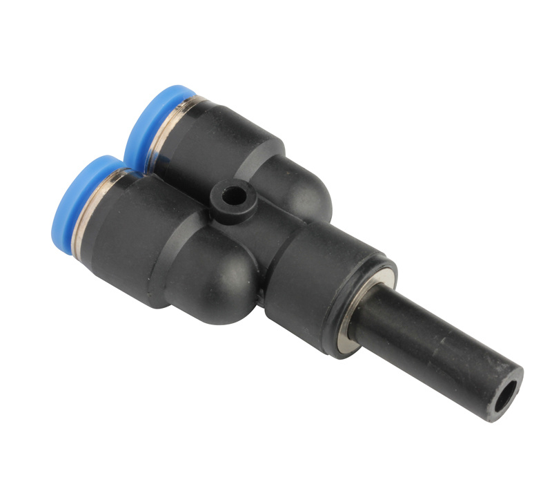 Xhnotion - Pneumatic Push in Plug in Y Air Hose Fitting with 100% Tested