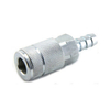 Automotive Barb Socket Quick Coupling Chrome-Plated Steel Coupler