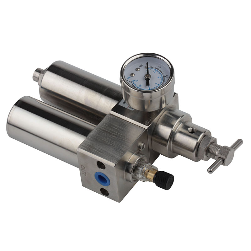 SS316 stainless steel air filter regulator treatment unit (23)