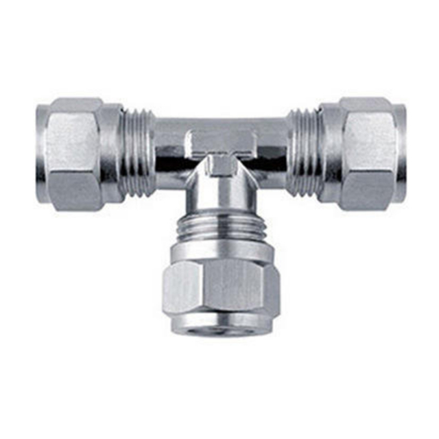Push-to-Connect Fitting Swagelok, Compression Fitting Union Tee