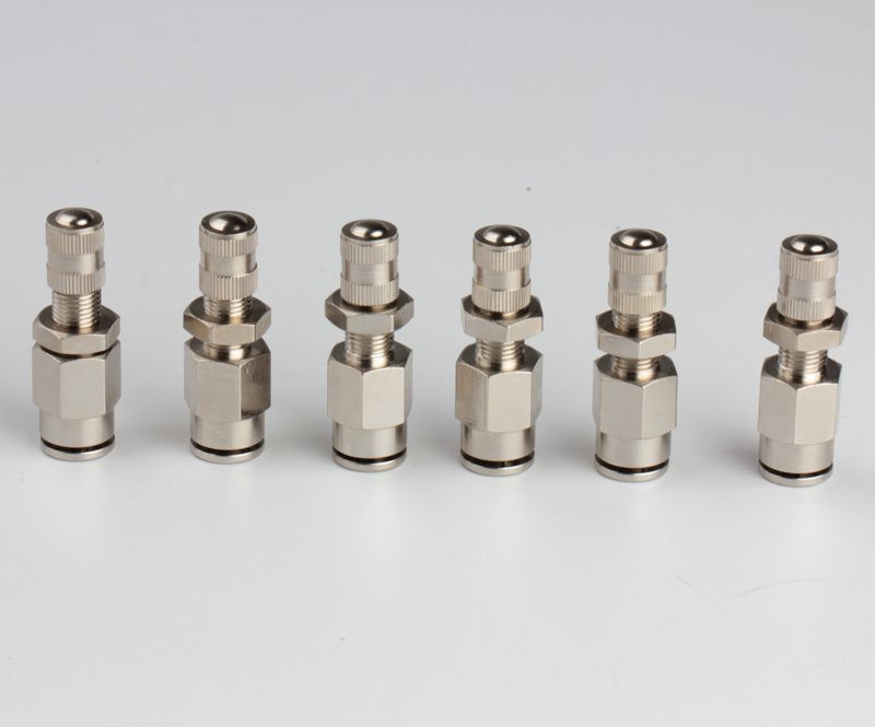 6mm Air Inflation Schrader Valve with Push to Connect