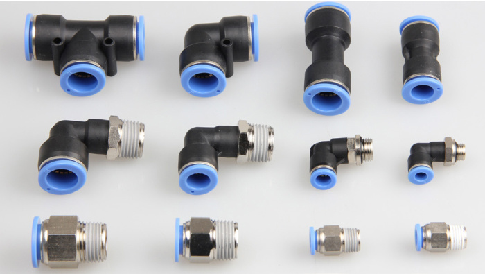 Xhnotion Pneumatic Push to Connect Plug in Reducer Y Air Hose Fitting with 100% Tested