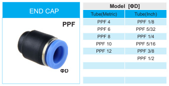 Xhnootion Plastic End Cap Fitting