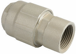 Female Straight Aluminium Connect Metal Tube Fitting
