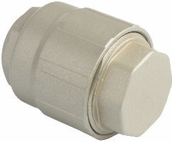 Aluminium End Cap Fitting with Aluminium Pipe for Air System