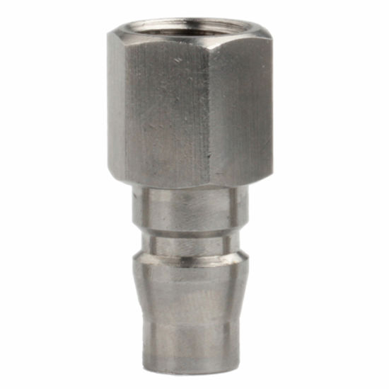 Sabo Xhnotion 1/4, 3/8, 1/2 Female Plug Stainless Steel SS304 Quick Coupling, Air Coupler, Compressor Pneumatic Coupling