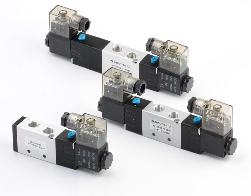 Xhnition DC24V 5 Way 2 Position G1/4