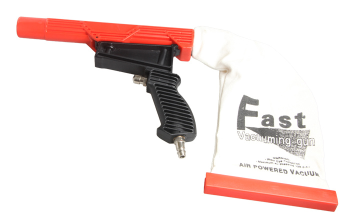 Xhnotion Pneumatic Blow Gun and Suction Vacuum Fast Vaccuming Gun with Bag