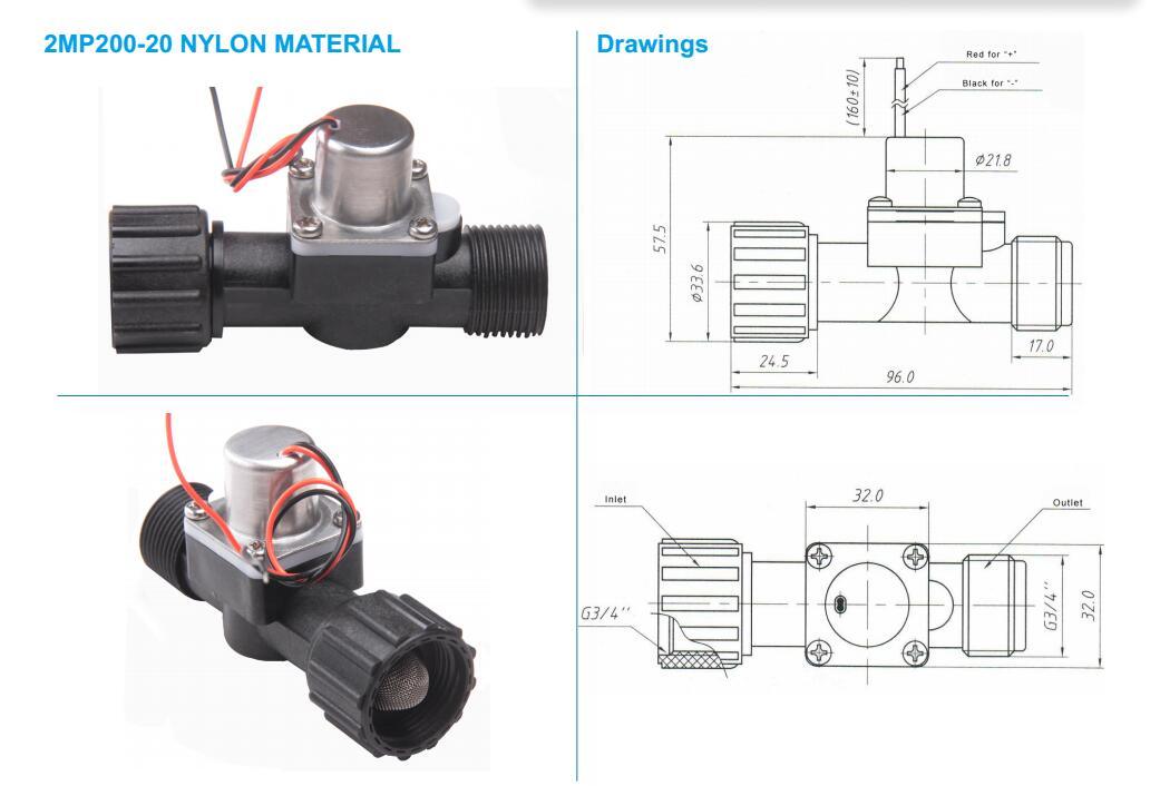 4.5V- 12VDC Latching Solenoid Valve