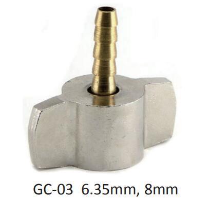 M16X1.5 Metal Swivel Wing Nut, Butterfly Nut for Pneumatic Inflation