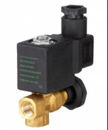 Miniature Steam Solenoid Valve with Manual Control