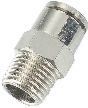 Xhnotion Pneumatic Brass Straight Male Push to Connect Fitting