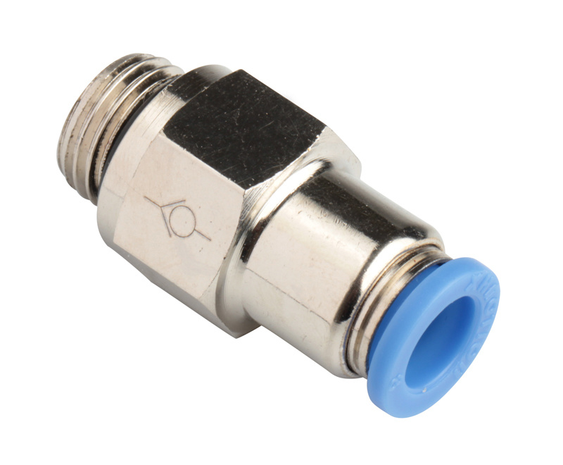 Air Fitting Straight Male Connector Stop Fitting with Bsp Thread