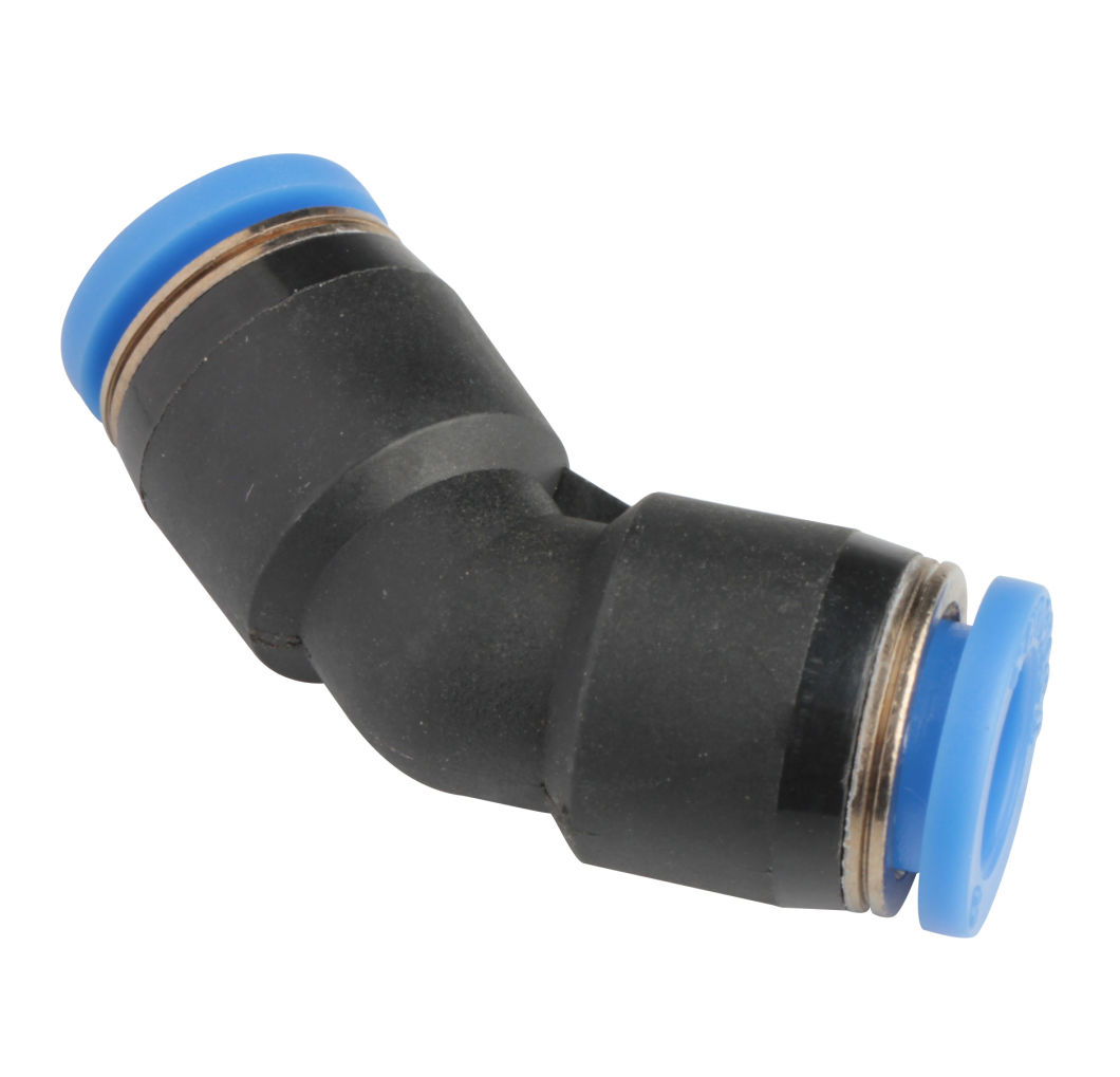 Xhnotion - Pneumatic Push in Union 45 Elbow Air Hose Fittings with 100% Tested