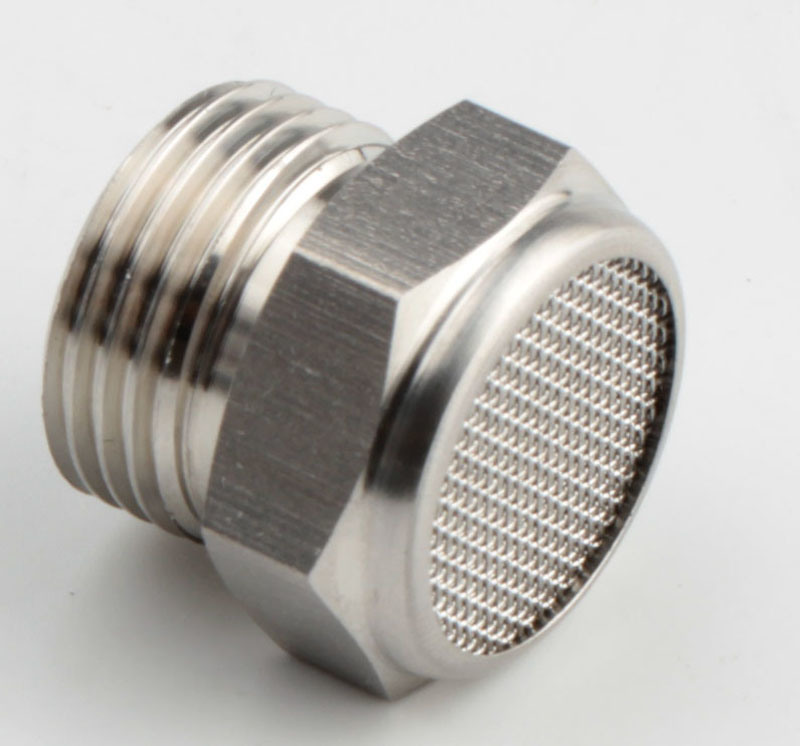 Xhnotion Stainless Steel Pneumatic Air Exhaust Silencer with NPT Thread