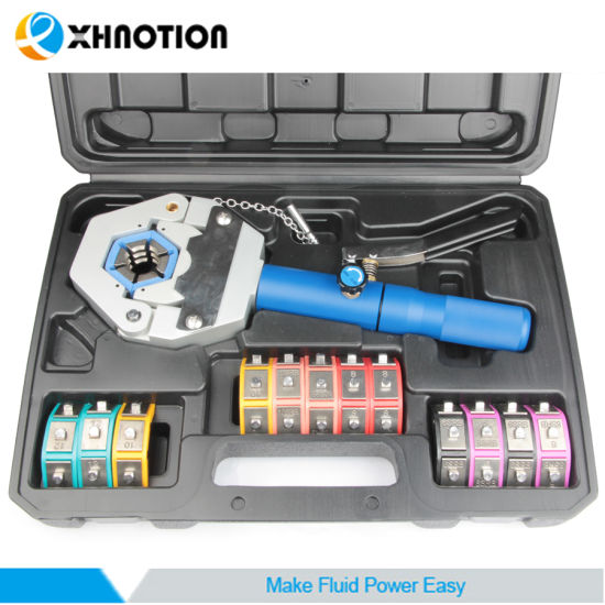 Xhnotion A/C Hose Manual Hydraulic Crimper Tool Set