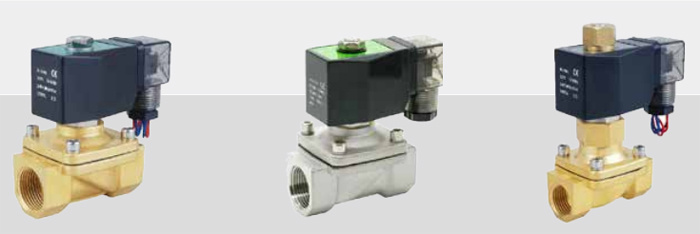 Xhnotion Brass SS304 Two Way 2n Series Solenoid Valve for Water Air Oil